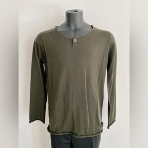 Yohji Yamamoto Wool Henley Shirt